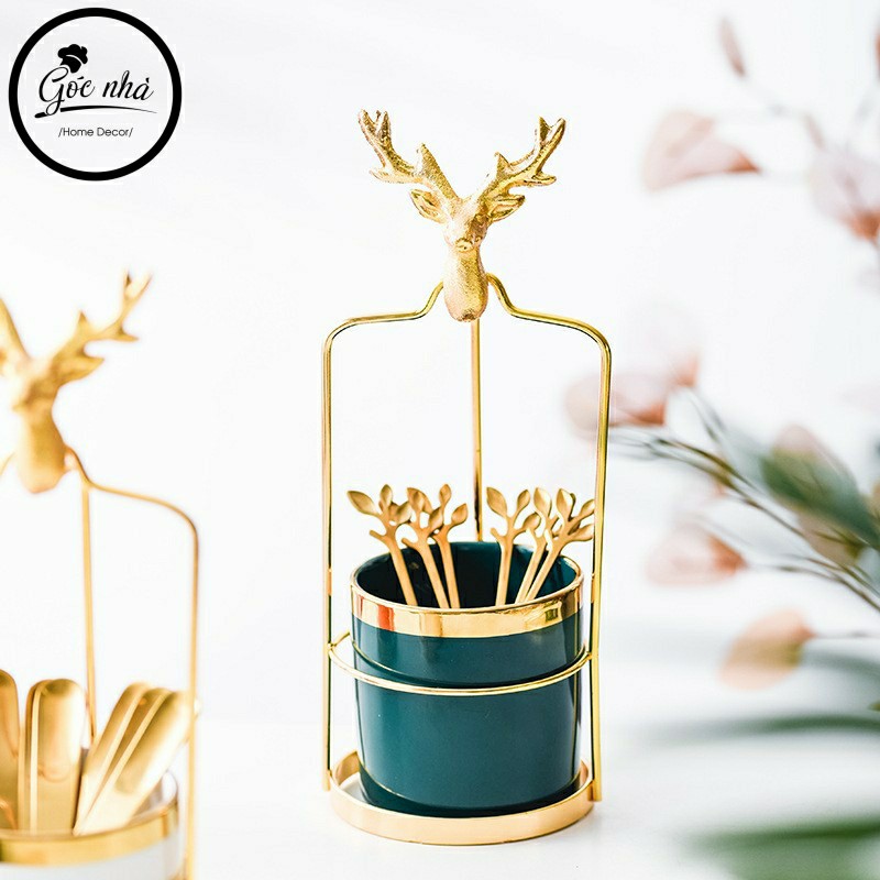 Giỏ muỗng/nĩa đầu huơu