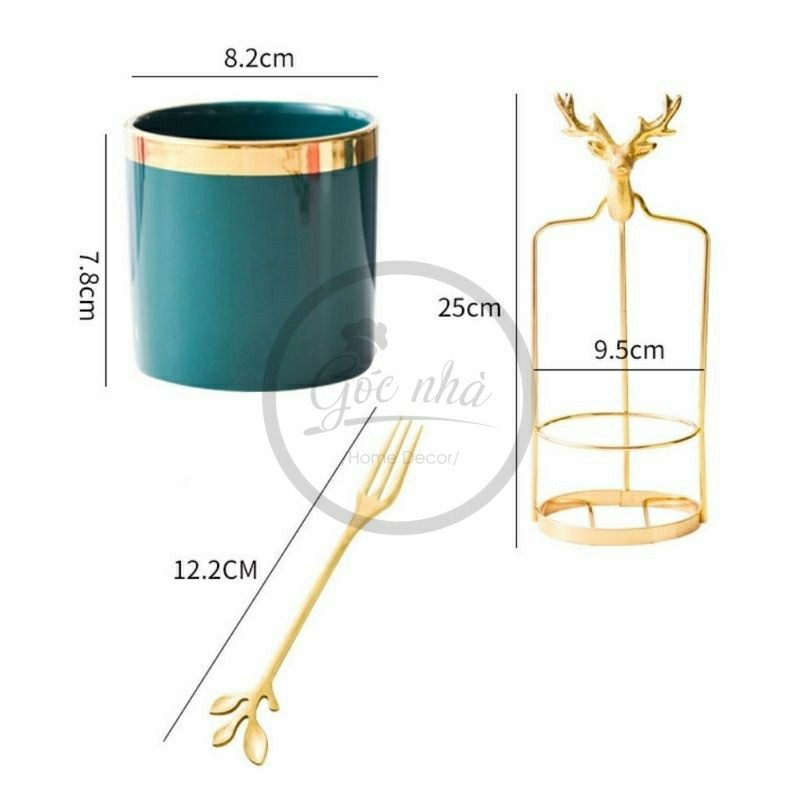 Giỏ muỗng/nĩa đầu huơu