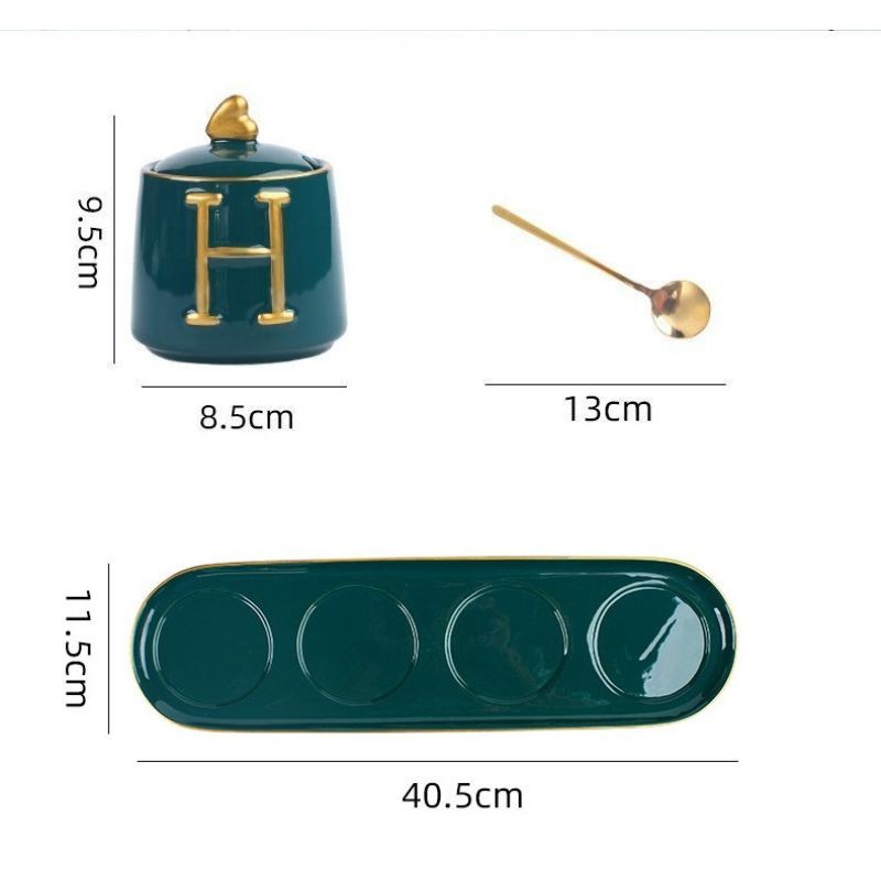 Set hũ gia vị HOME 4 hũ