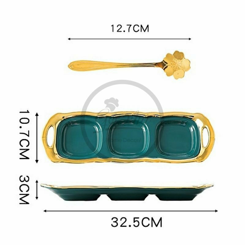 Set 3 hũ gia vị sứ