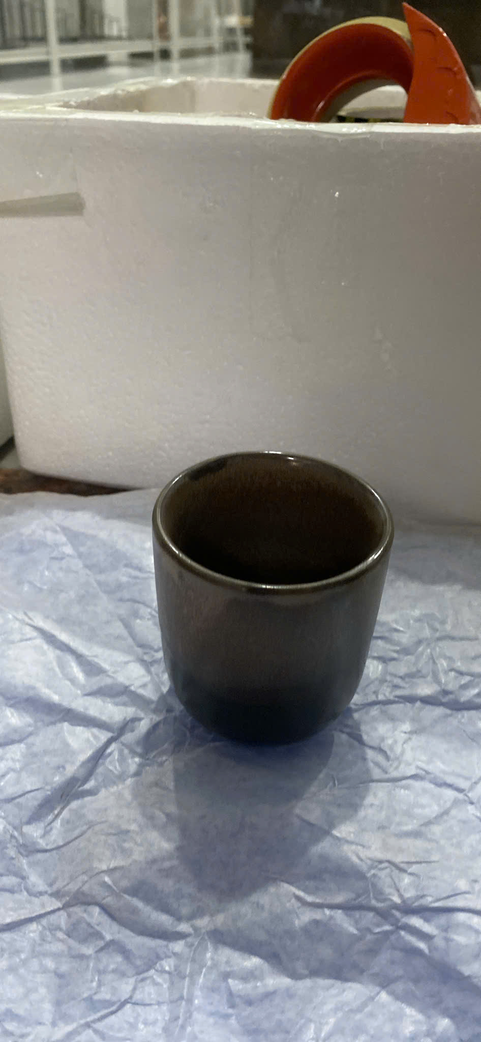 BST Bazan men hỏa biến nâu trầm tích