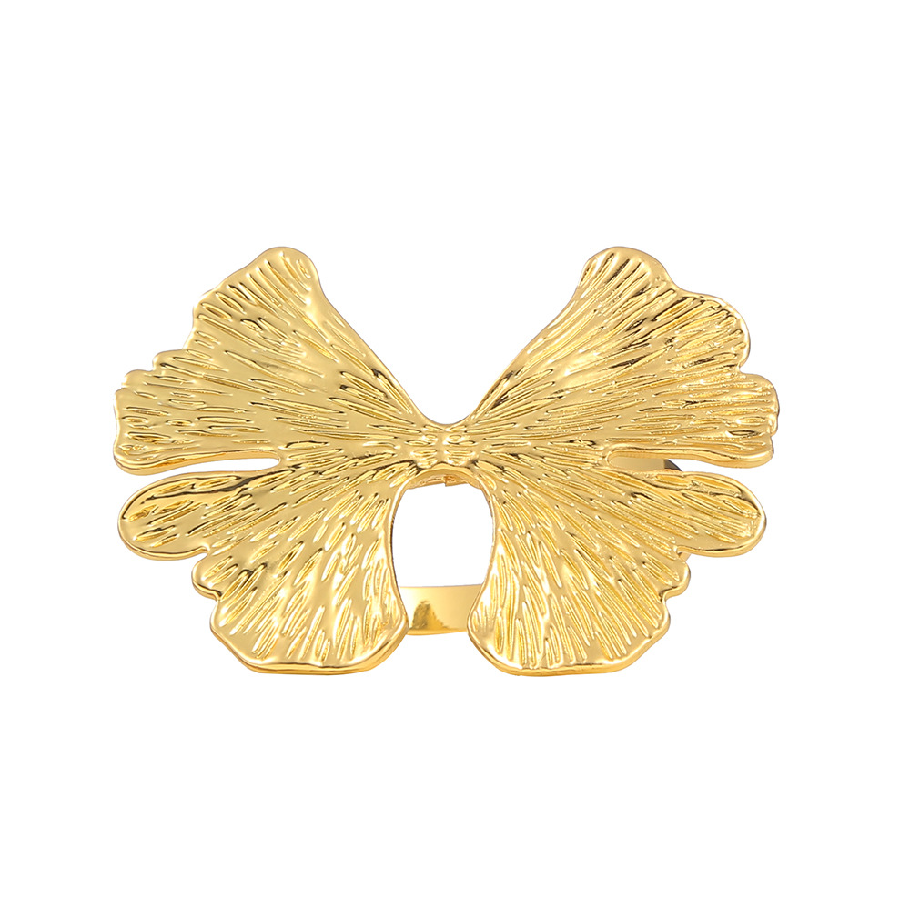 Napkin Rings Gingko - Vòng khăn lá gingko