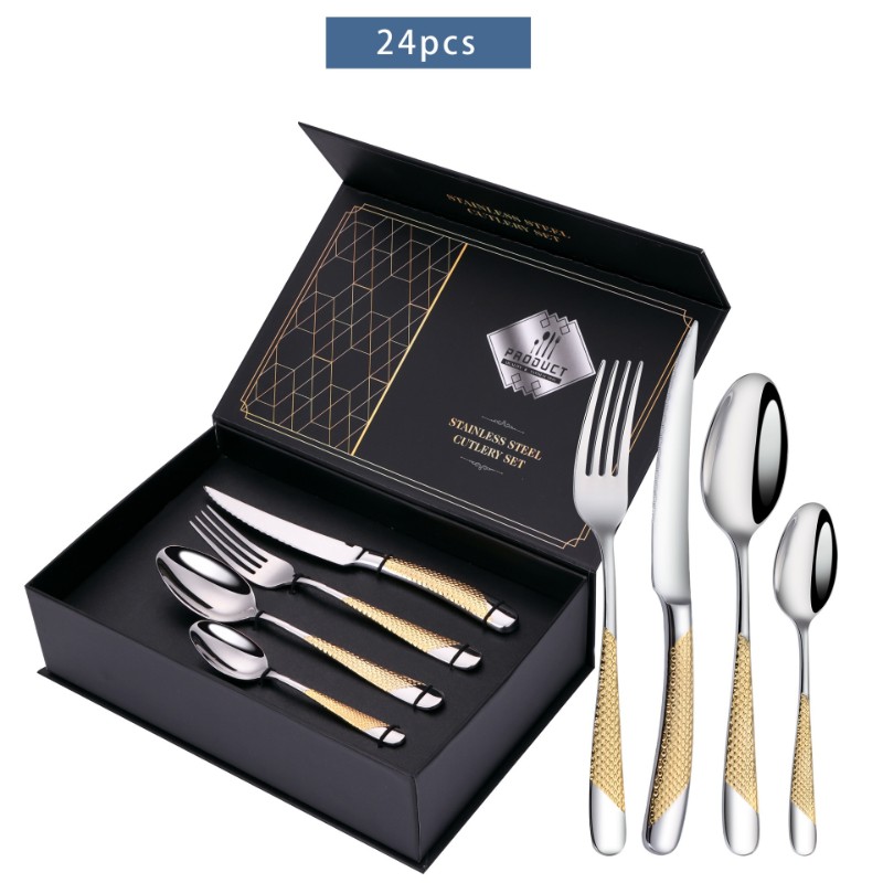 Steelmesh Cutlery - Bộ 24 Món Dành Cho 6 Người