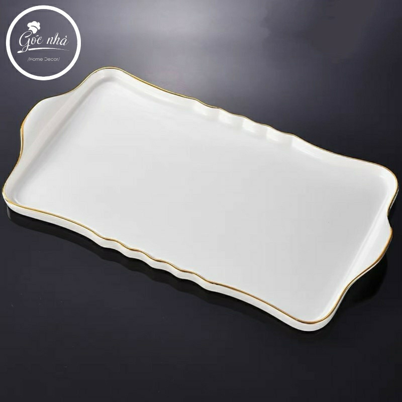 Khay Sứ Dáng Mới