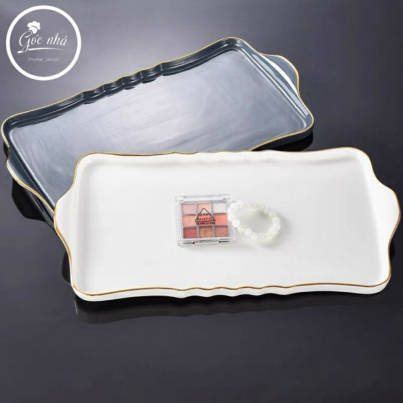 Khay Sứ Dáng Mới
