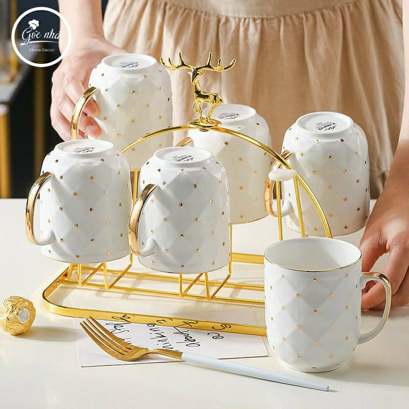 Bộ trà Kaila ấm vuông Fashionable