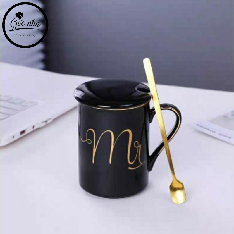 Ly sứ Mr&Mrs quai cùng màu