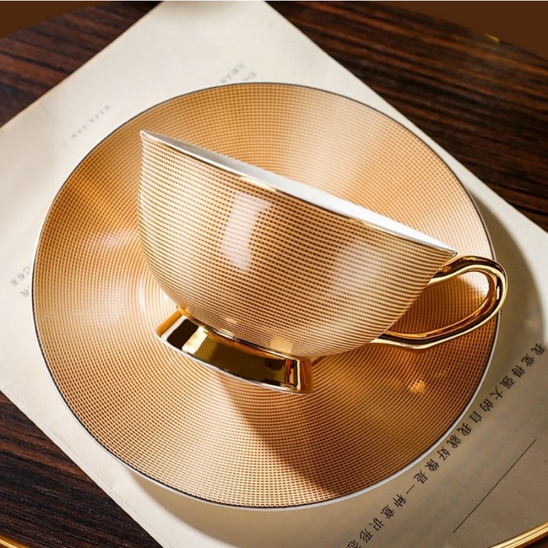 Set Trà Sứ Xương Royal Gold