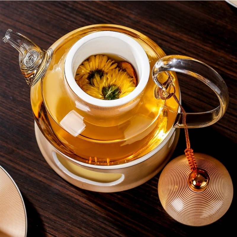 Set Trà Sứ Xương Royal Gold