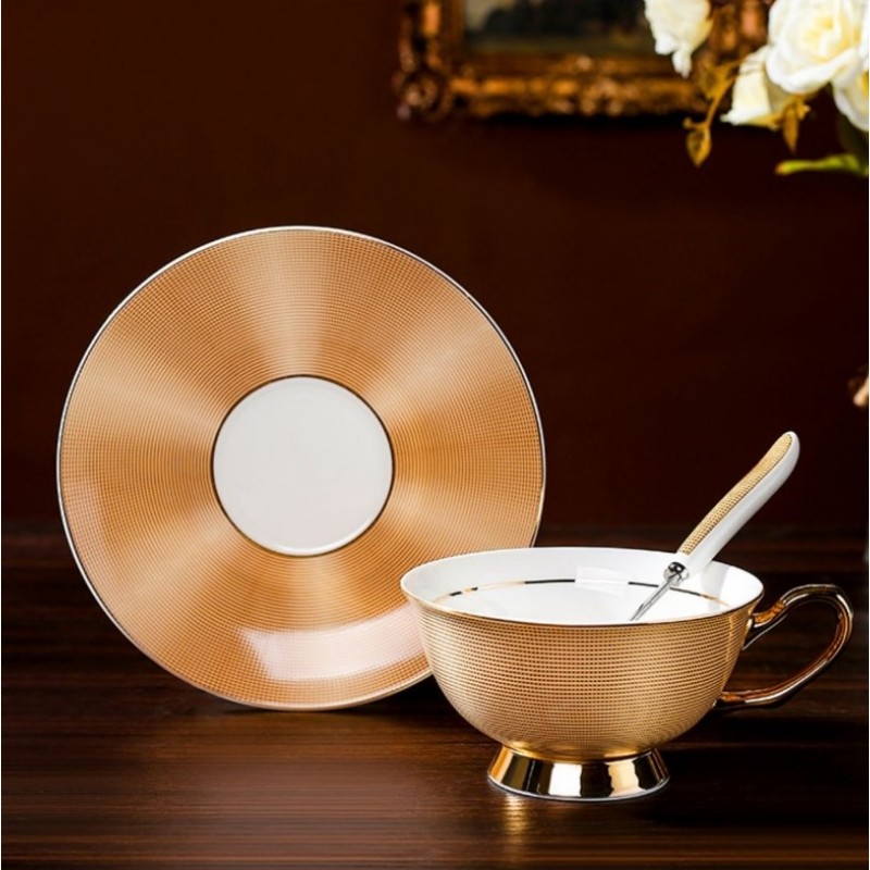 Set Trà Sứ Xương Royal Gold