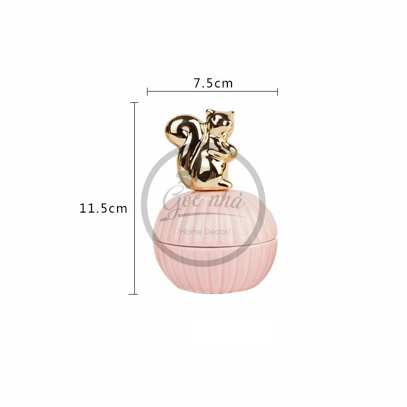 Hũ Kẹo Sứ Kẻ Tăm Animal