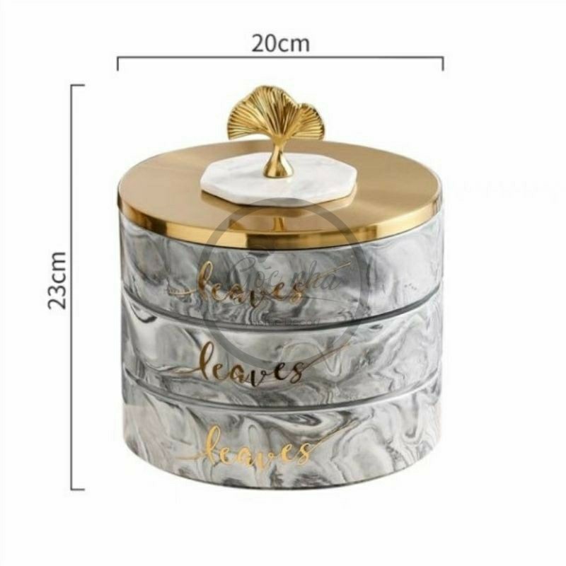 Khay mứt GINGKO LEAVES