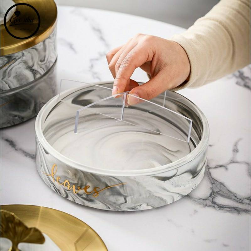 Khay mứt GINGKO LEAVES