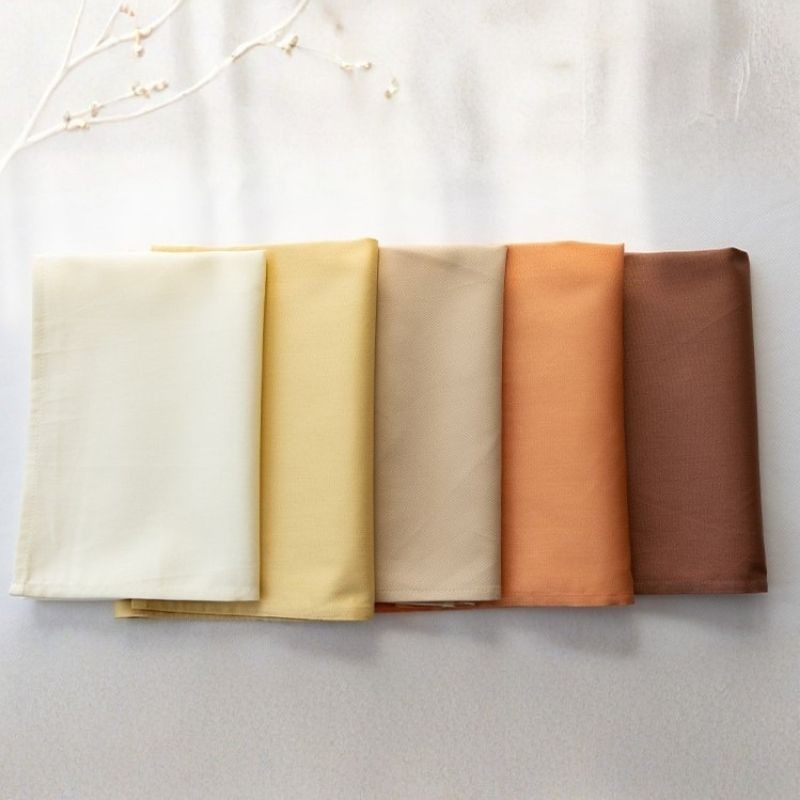 Khăn ăn Cotton trơn/họa tiết nổi