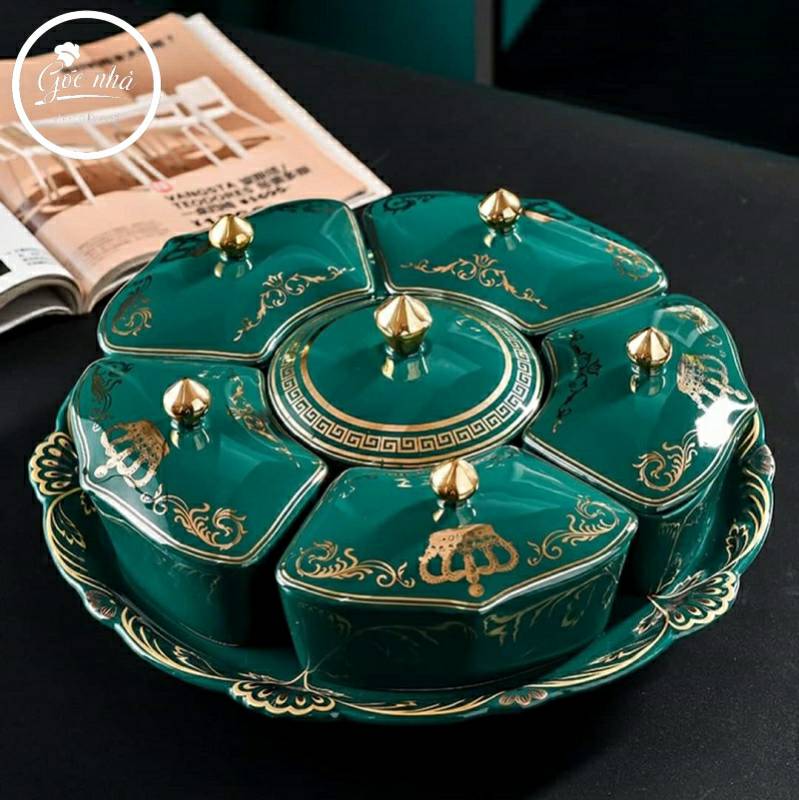 Khay mứt vương miện - The Crown