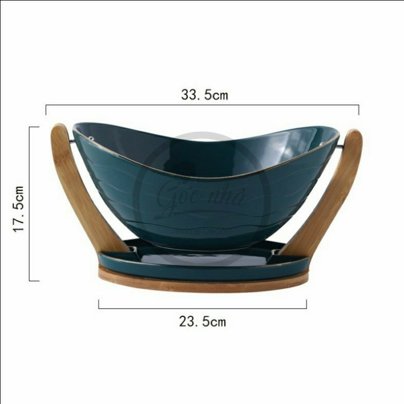 Khay trái cây thuyền