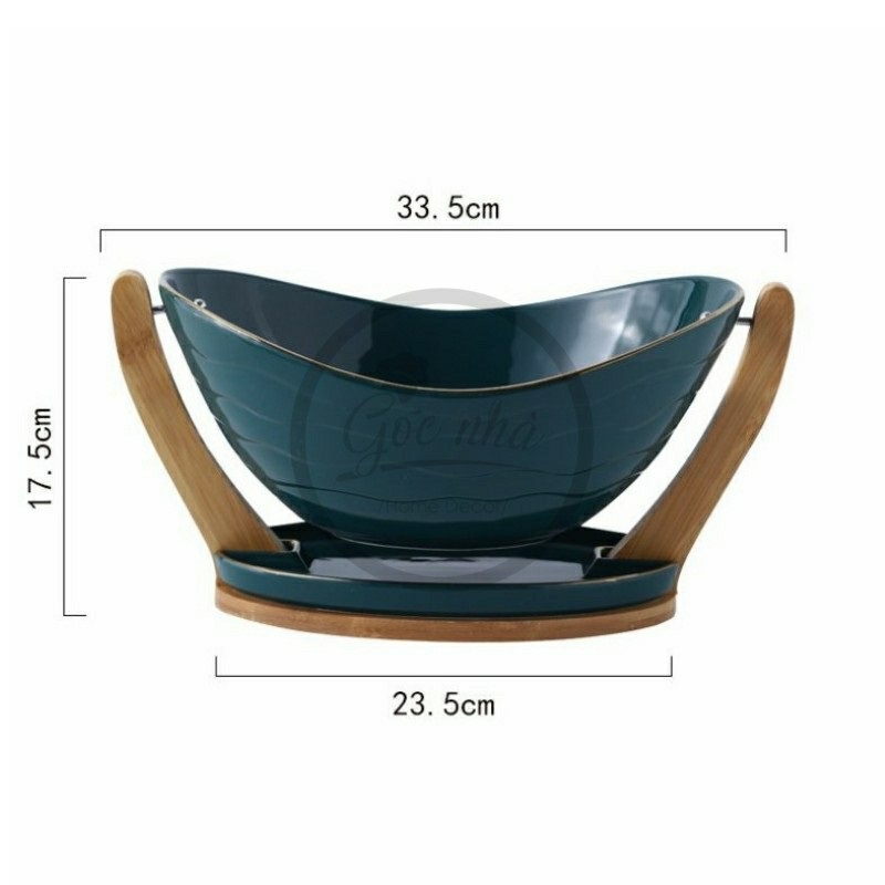 Khay trái cây thuyền