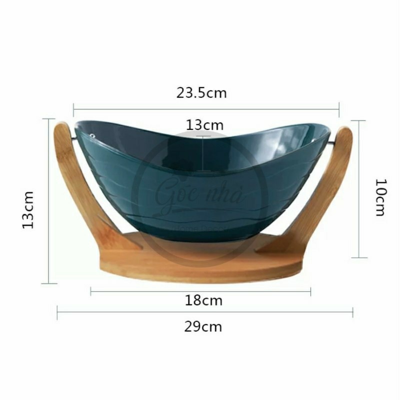 Khay trái cây thuyền