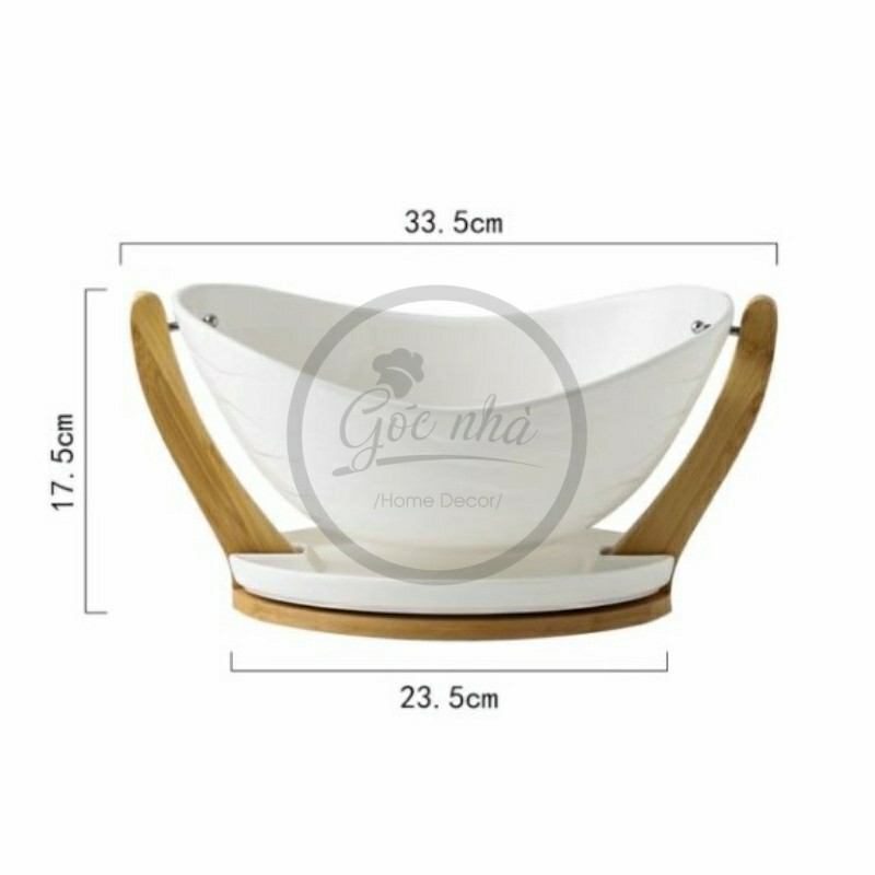 Khay trái cây thuyền