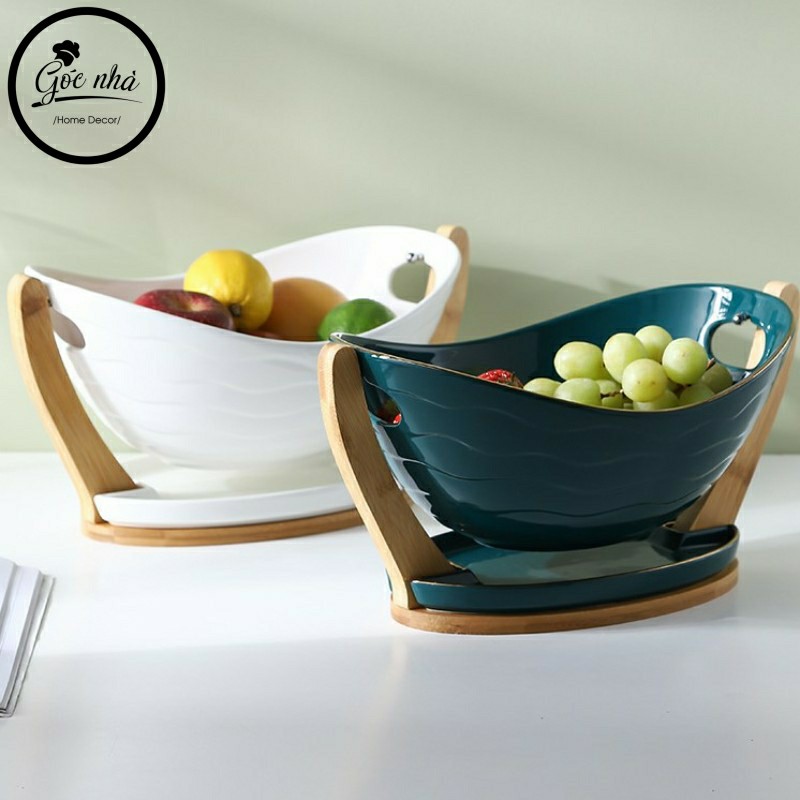 Khay trái cây thuyền