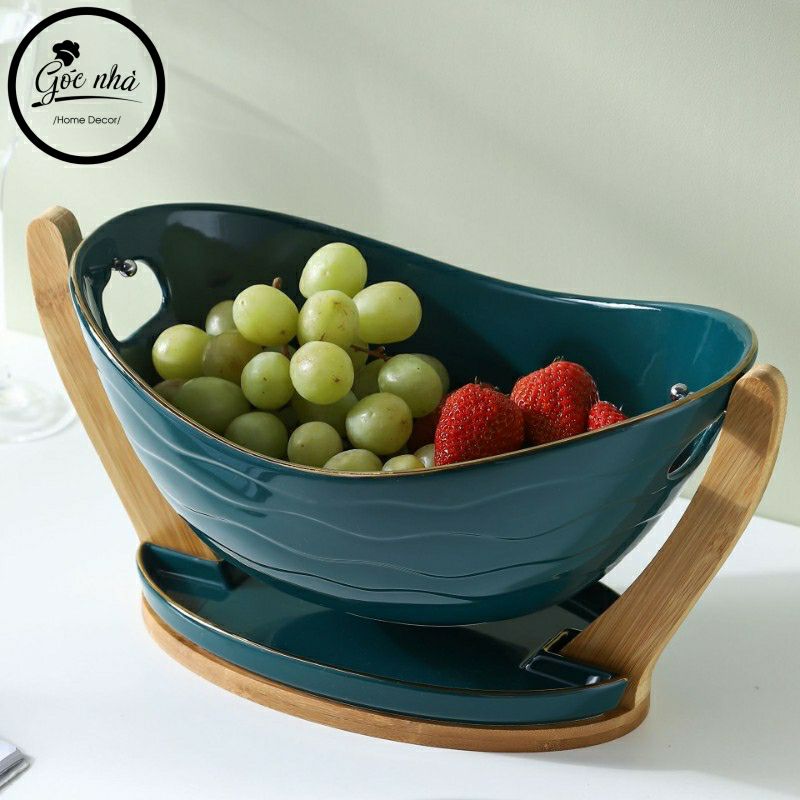 Khay trái cây thuyền