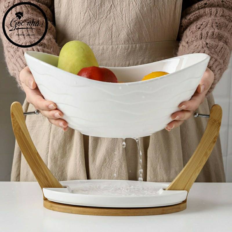 Khay trái cây thuyền