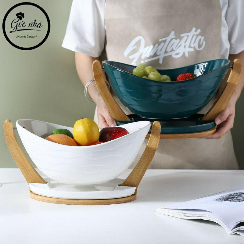 Khay trái cây thuyền