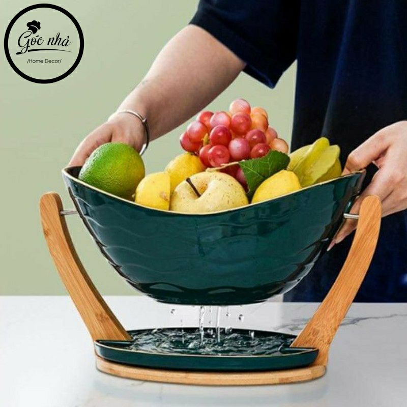 Khay trái cây thuyền