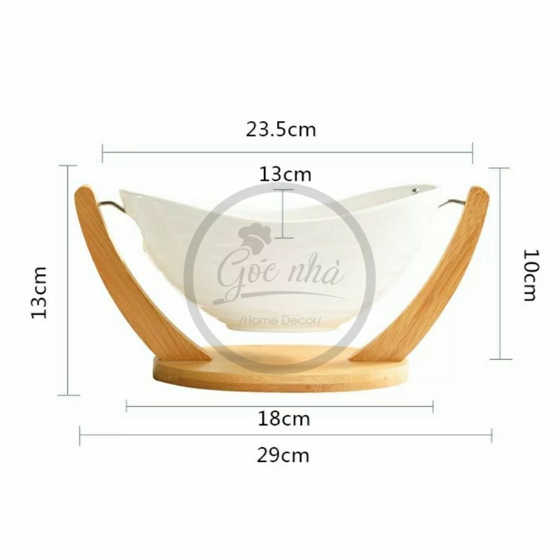 Khay trái cây thuyền