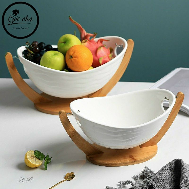 Khay trái cây thuyền