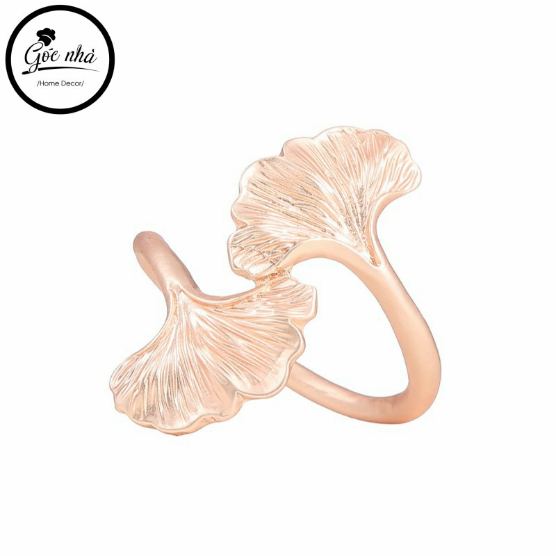 Napkin Rings Gingko - Vòng khăn lá gingko