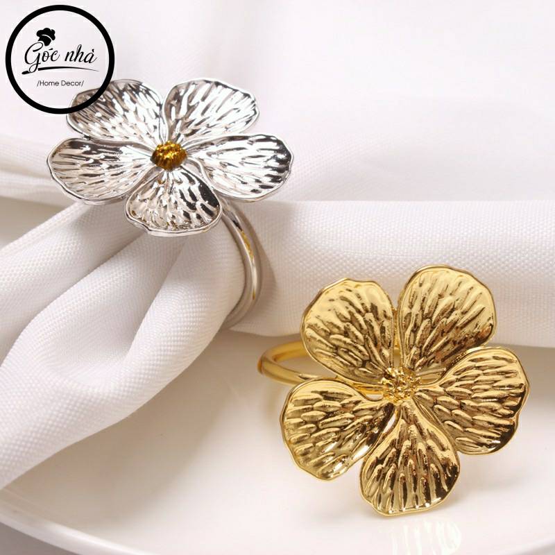 Napkin Rings Flora- Vòng khăn bông hoa