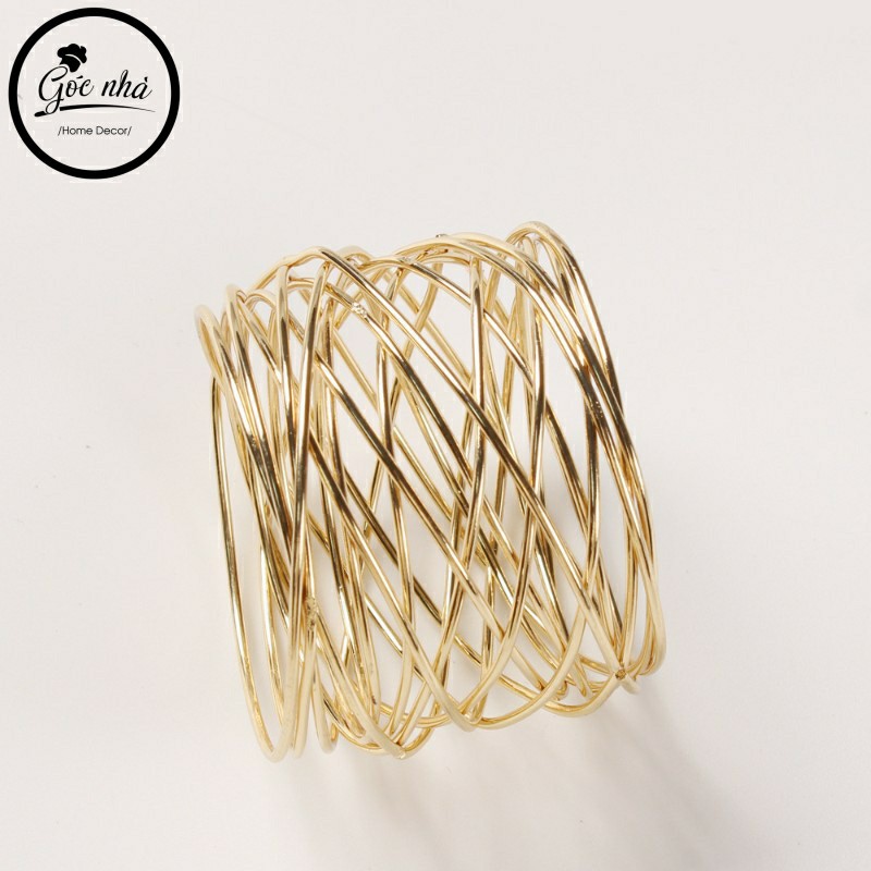 Napkin Rings roll - Vòng khăn vòng thép