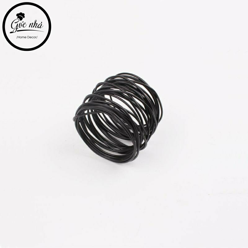 Napkin Rings roll - Vòng khăn vòng thép