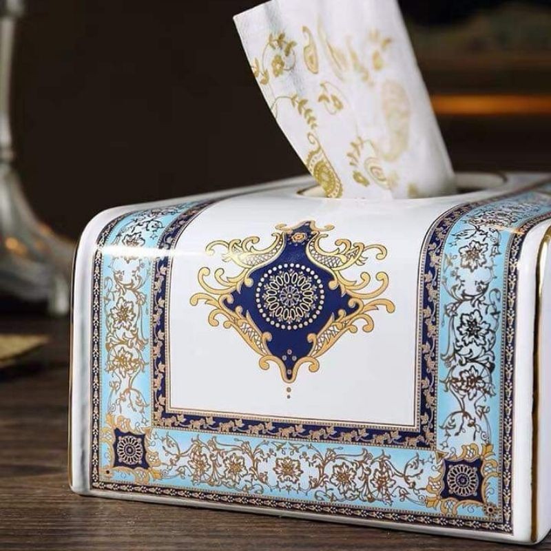 Hộp để khăn giấy Versace