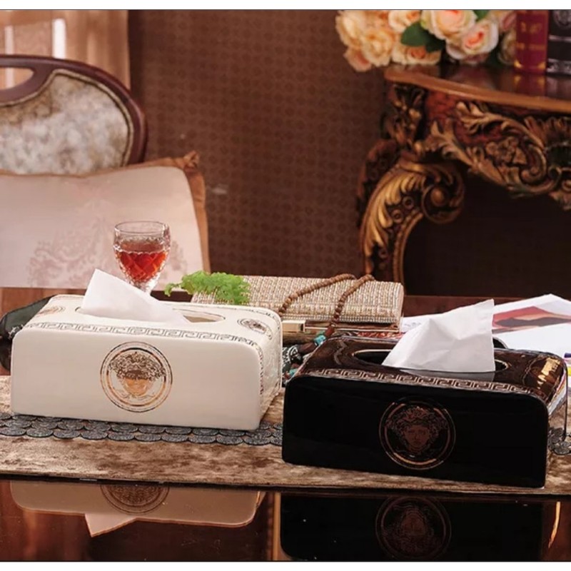 Hộp để khăn giấy Versace