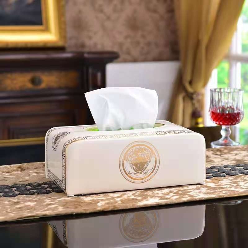 Hộp để khăn giấy Versace