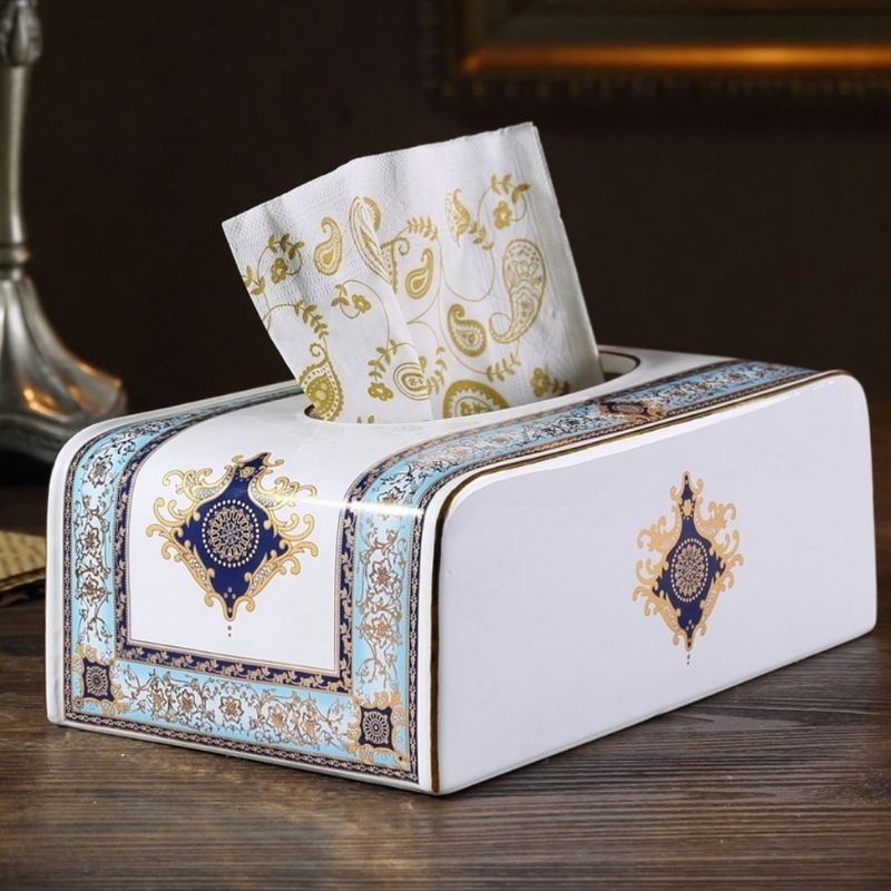 Hộp để khăn giấy Versace