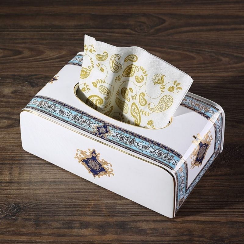 Hộp để khăn giấy Versace