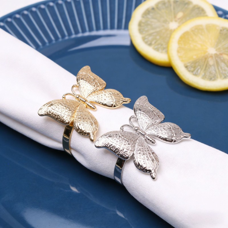 Napkin ring- Vòng khăn butterfly đơn