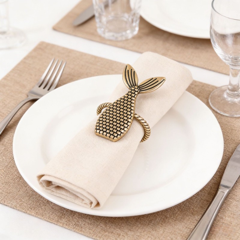 Napkin Ring- Vòng khăn con cá Fishring