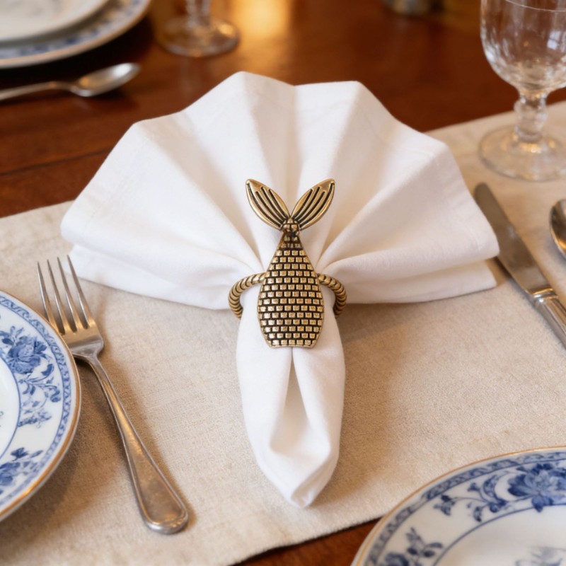 Napkin Ring- Vòng khăn con cá Fishring