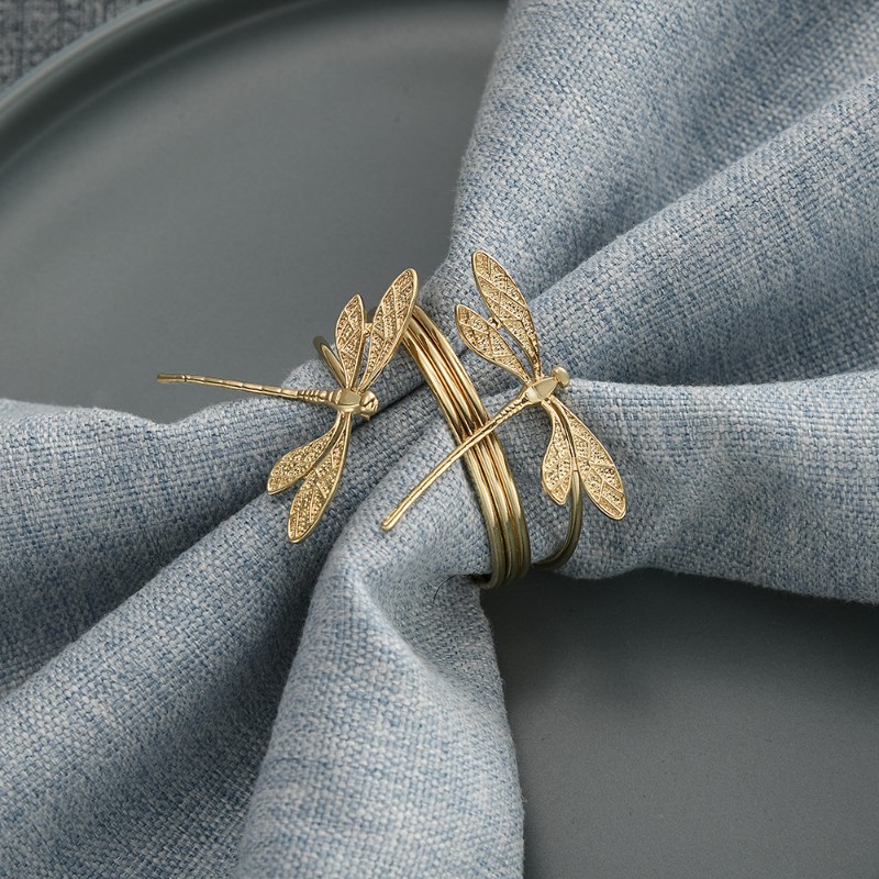 Napkin ring- Vòng khăn chuồn chuồn đôi