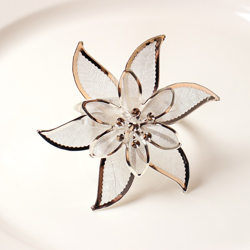 Napkin ring- vòng khăn sunflower gold hoa hướng dương