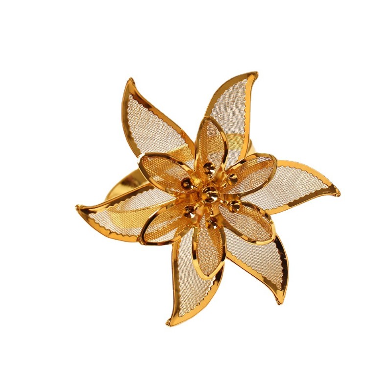 Napkin ring- vòng khăn sunflower gold hoa hướng dương