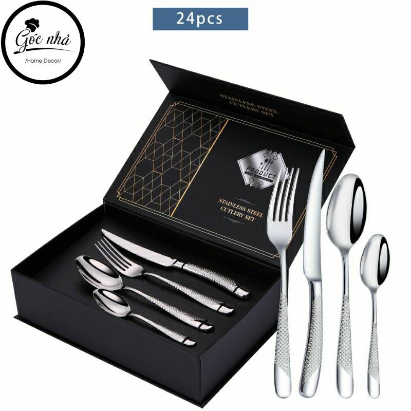 Steelmesh Cutlery - Bộ 24 Món Dành Cho 6 Người
