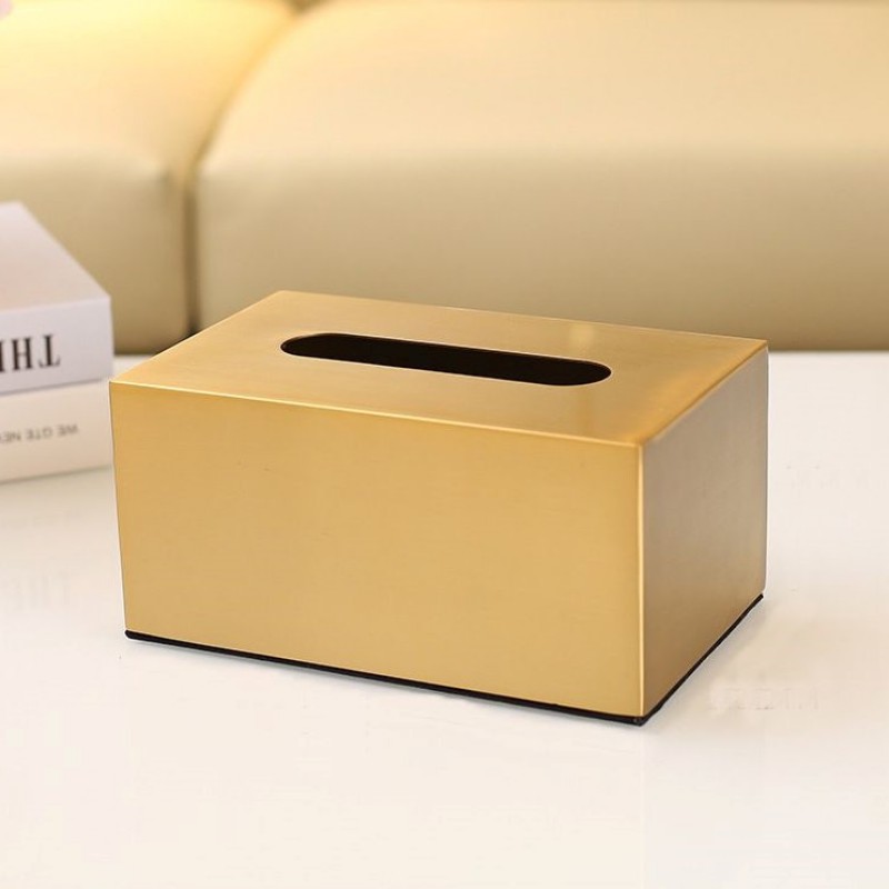 Hộp dựng giấy mạ vàng cao cấp