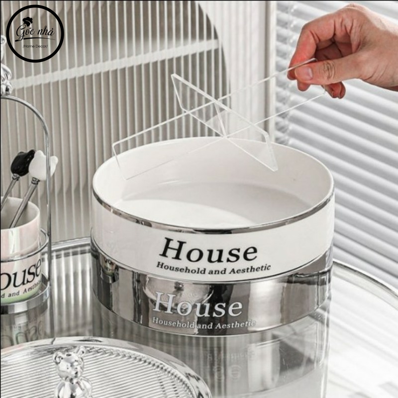 Khay mứt house Silver Bear