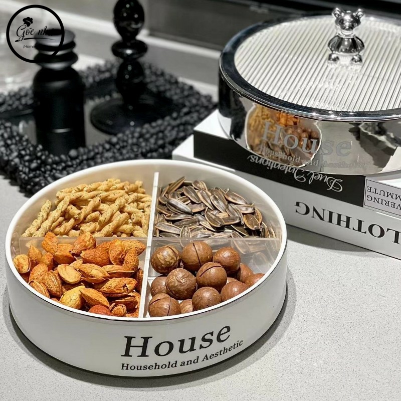 Khay mứt house Silver Bear