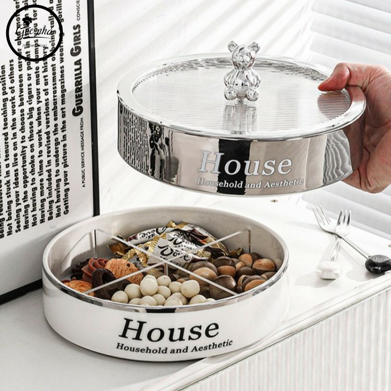 Khay mứt house Silver Bear